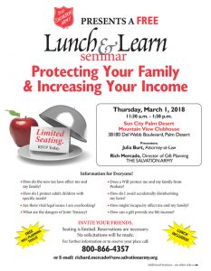 Lunch & Learn Seminar - Flyer (FSEM4)