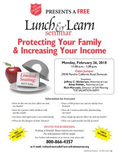 Lunch & Learn Seminar - Flyer (FSEM4)